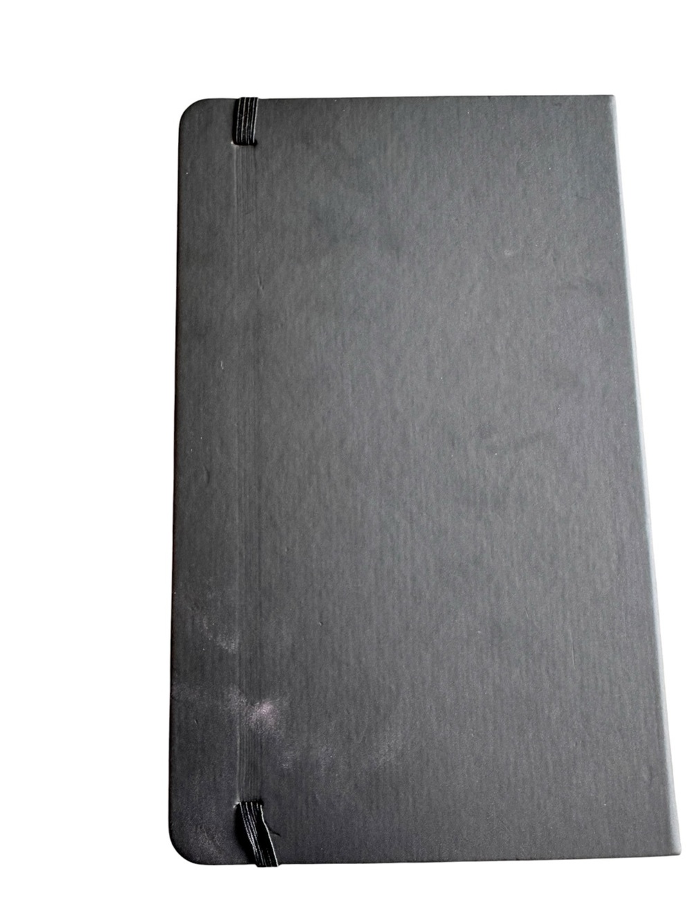 Coach Black Logo Elastic Hardcover Notebook - Picture 2 of 3